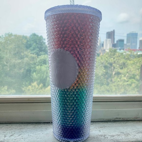 Starbucks Rainbow Stud Summer Pride Tumbler Cup NWT! - Picture 3 of 10